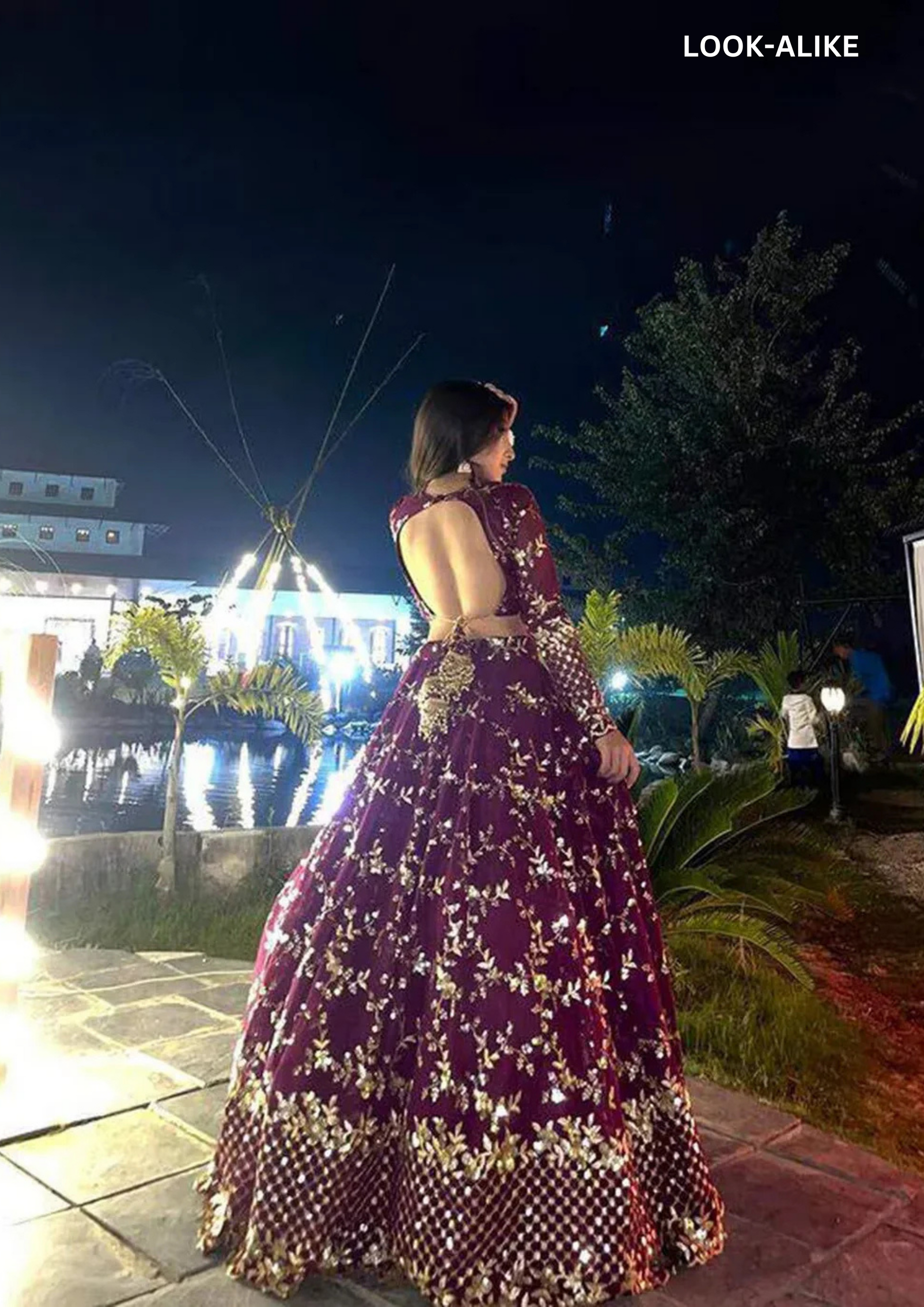 Stunning Purple Color Lehenga Choli Near Me