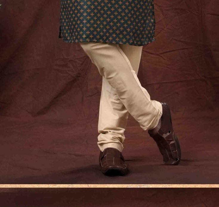 Appealing Grey Color Digital Printed Men's Kurta With Pajama pant Set In Yuma