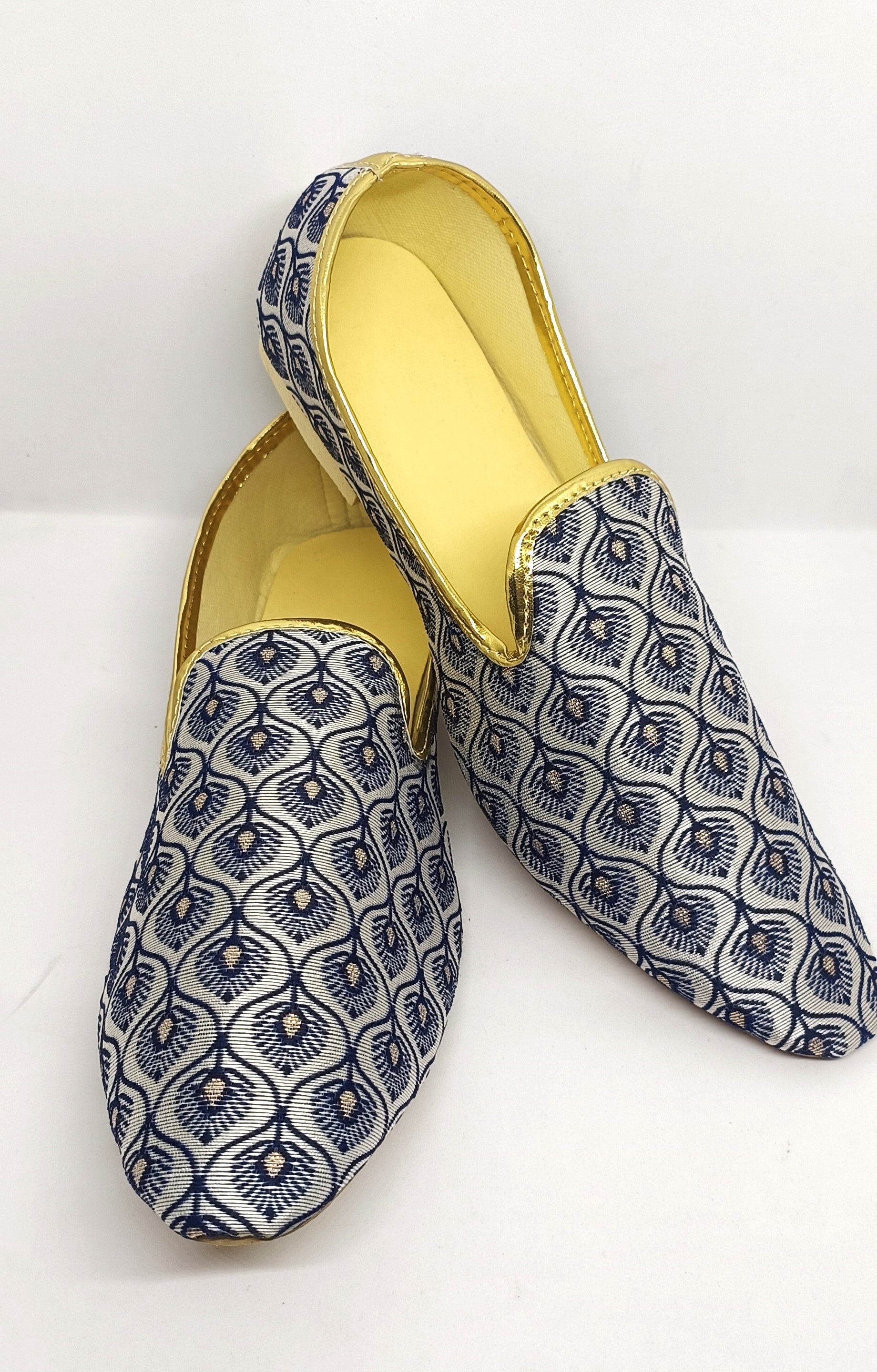 Blue Mojari Jutti for Men In USA