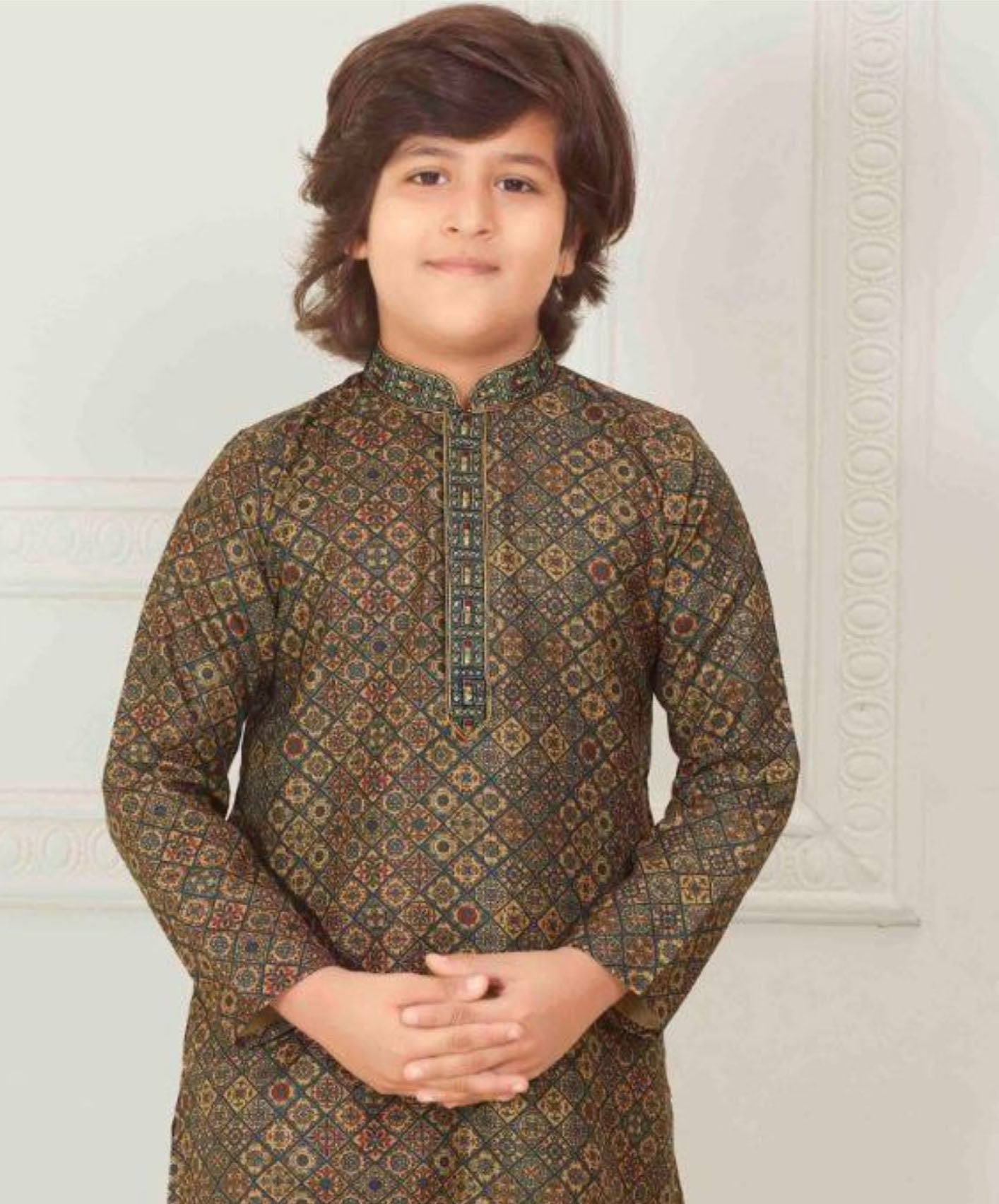 Fabulous Green Color Kurta Pajama Set In Tempe