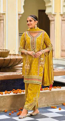 Traditional Wear Palazzo Suits In Gilbert
