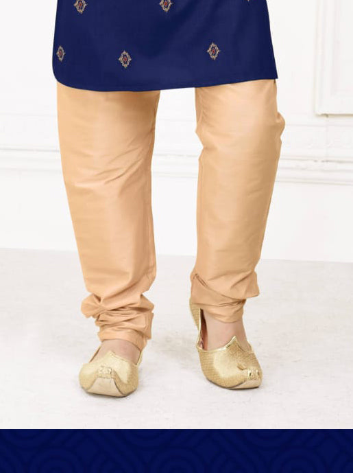 Cotton Embroidery Kurta Set With Pajama Pant In Gilbert