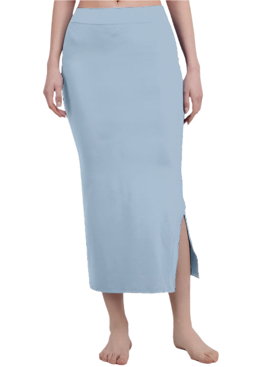 Attractive Gray Color Lycra Stretchable Waist Band Shapewear With Side Slit For Women