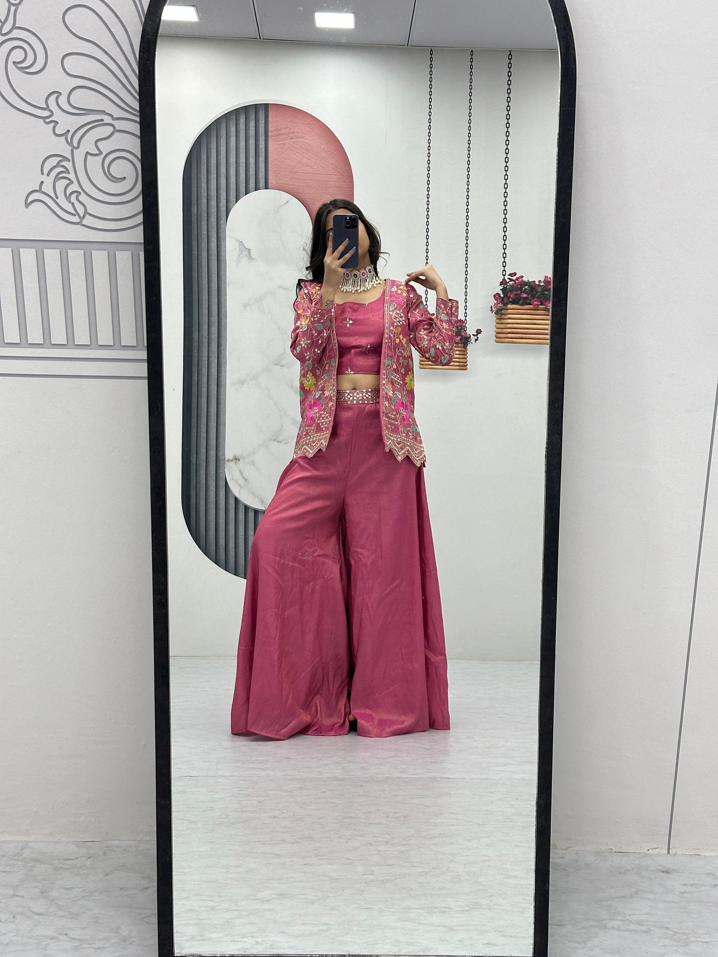 Indo Western Palazzo Suits For Women Ner Me