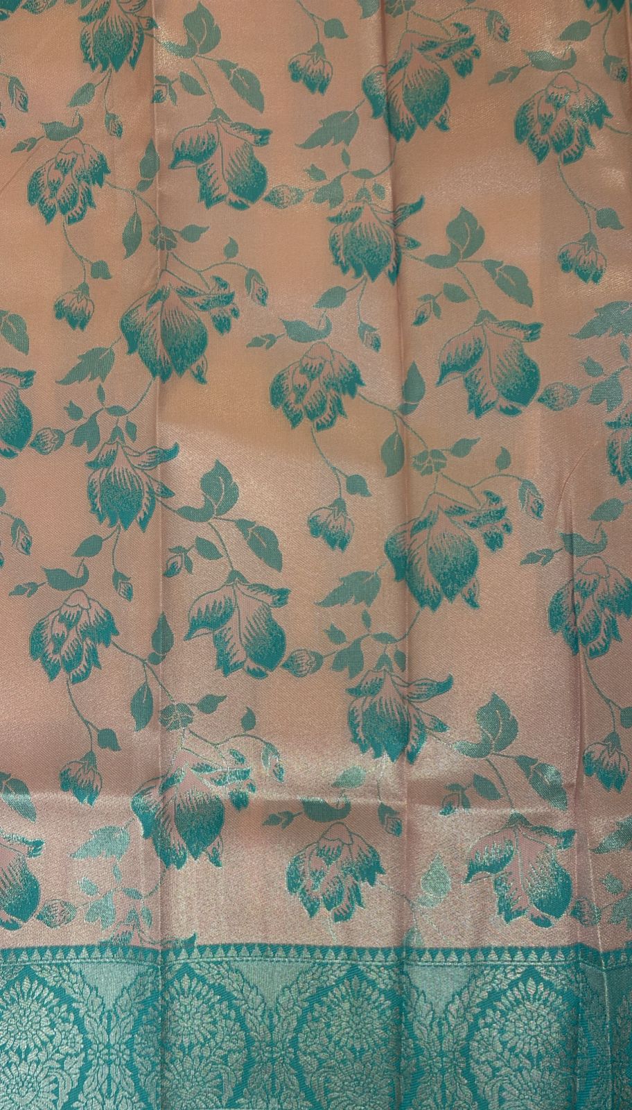 Attractive Pink Color Floral Design Art Silk Saree With Contrast Border in Phoenix