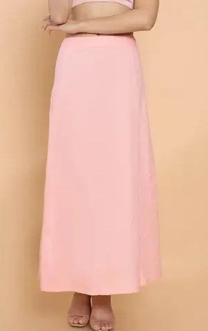 Attractive Baby Pink Color Women's Pure Cotton Embroidery Petticoat