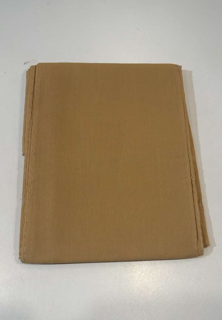 Amazing Light Brown Color Cotton Saree Falls