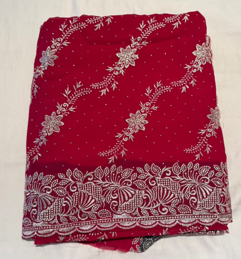 Alluring Pink Color Tissue Silk Fancy Saree With Embroidery Work For Women