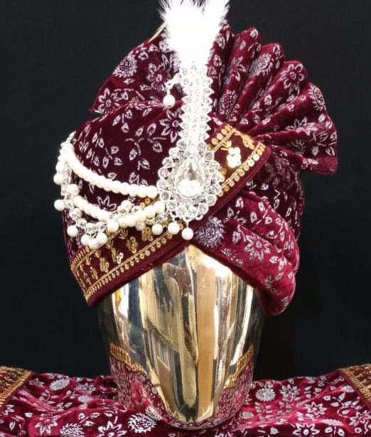 Flower Design Wedding Turban Near Me