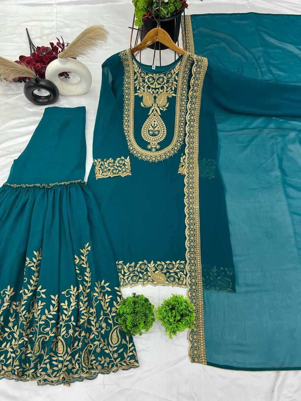 Beautiful Sharara Suits For Women In Tempe