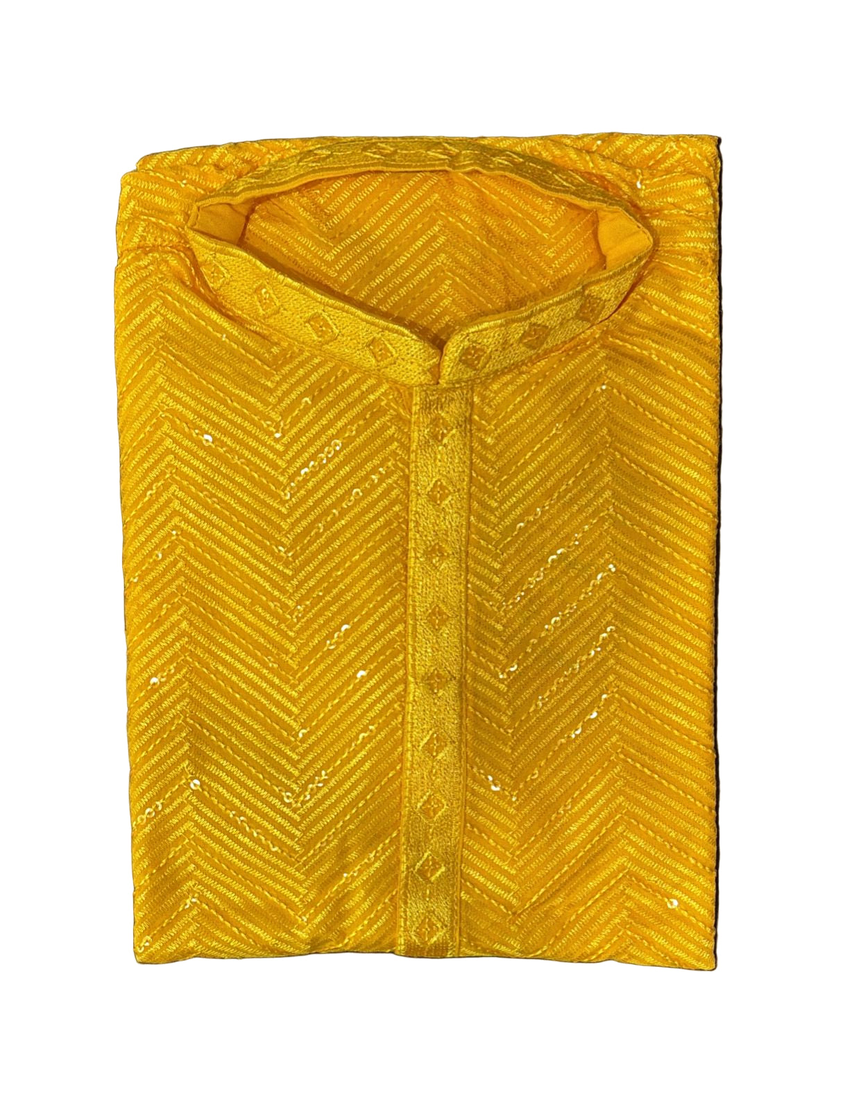 Attractive Yellow Color Soft Silk With Sequins Work Kurta Suits Near Me