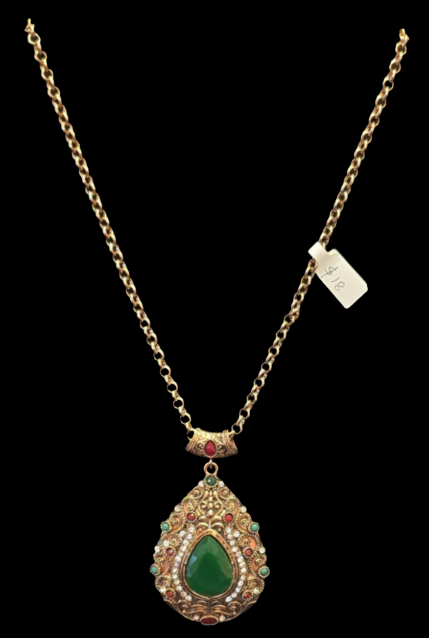 Ravishing Multicolor Pendant Set For Women