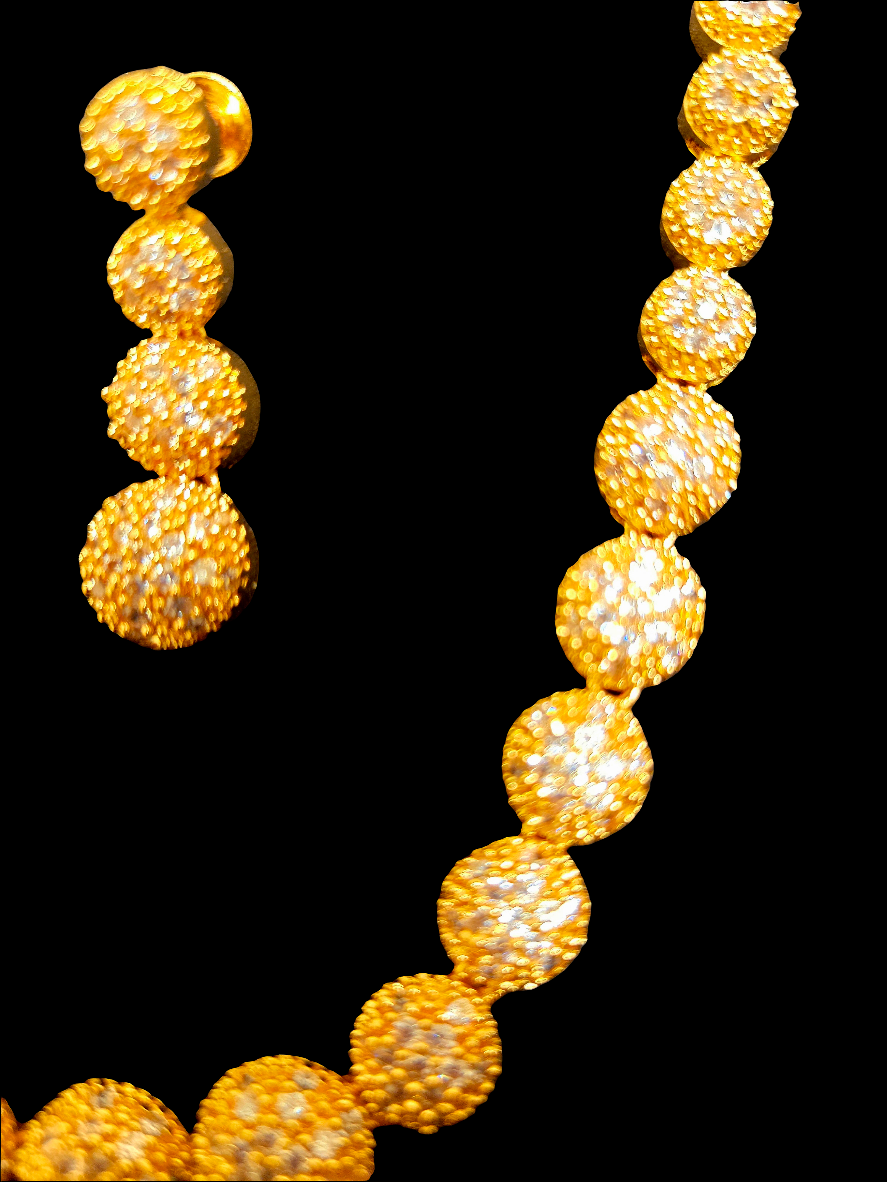 Gold Plated With Necklace Set With Earrings In USA