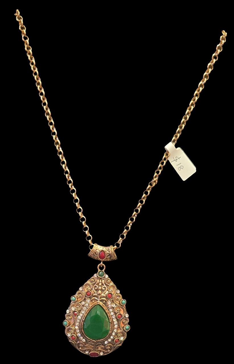 Ravishing Multicolor Pendant Set For Women