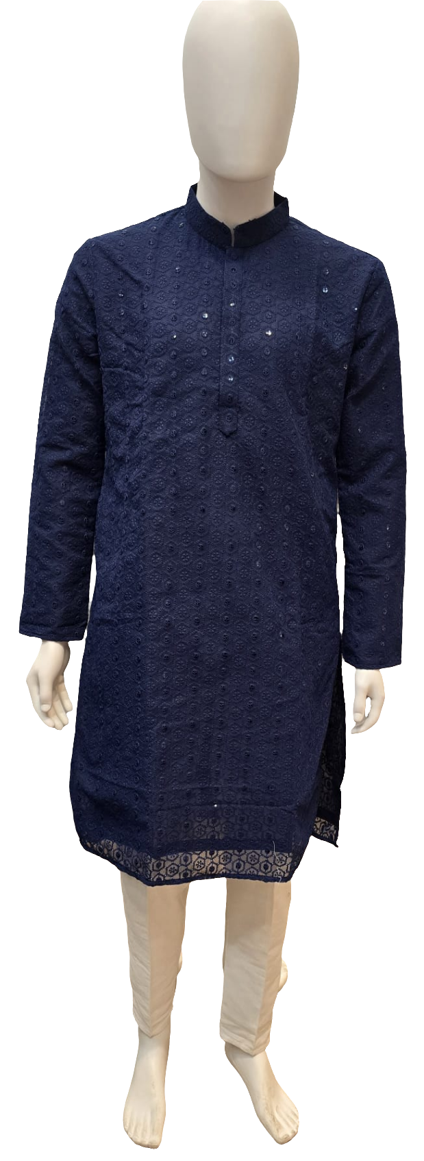 Rayon Embroidered Kurta With Pajama In Tempe