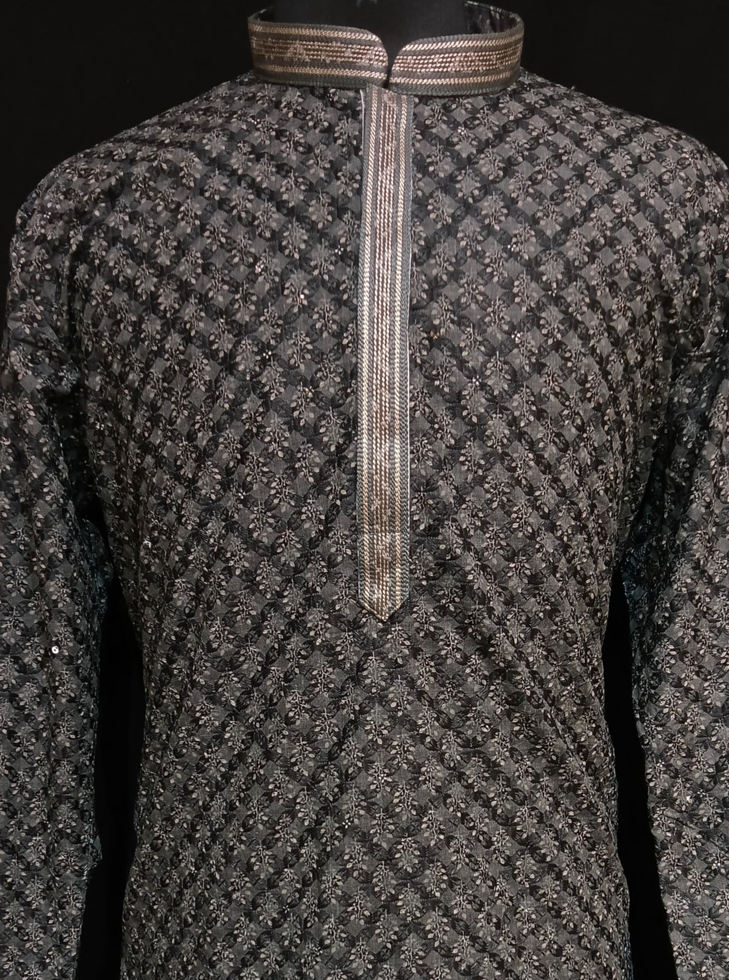 Siffly Printed Work Kurta Pajama For Men Near Me