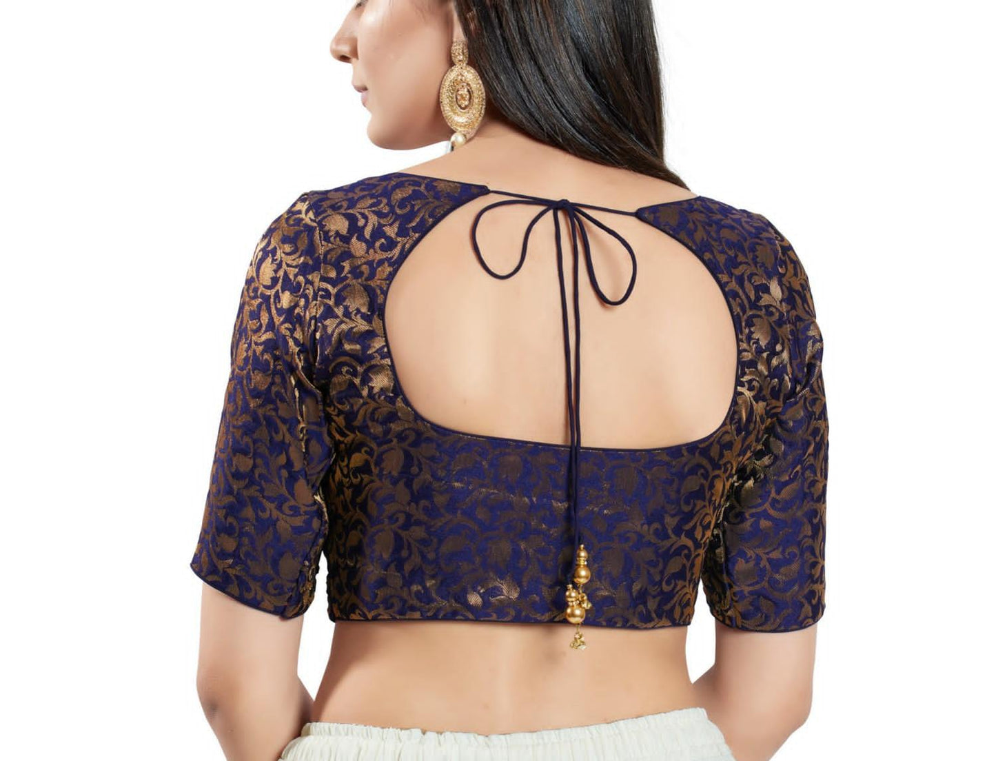 Front Open Pattern Readymade Blouse For Women Near Me