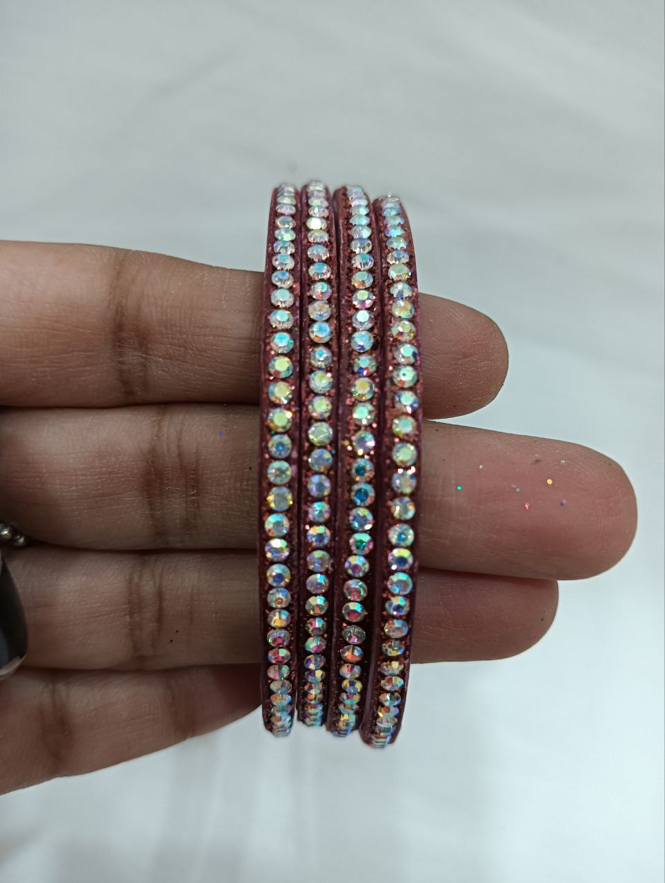 Maroon Color Glass Bangles For Women Near Me