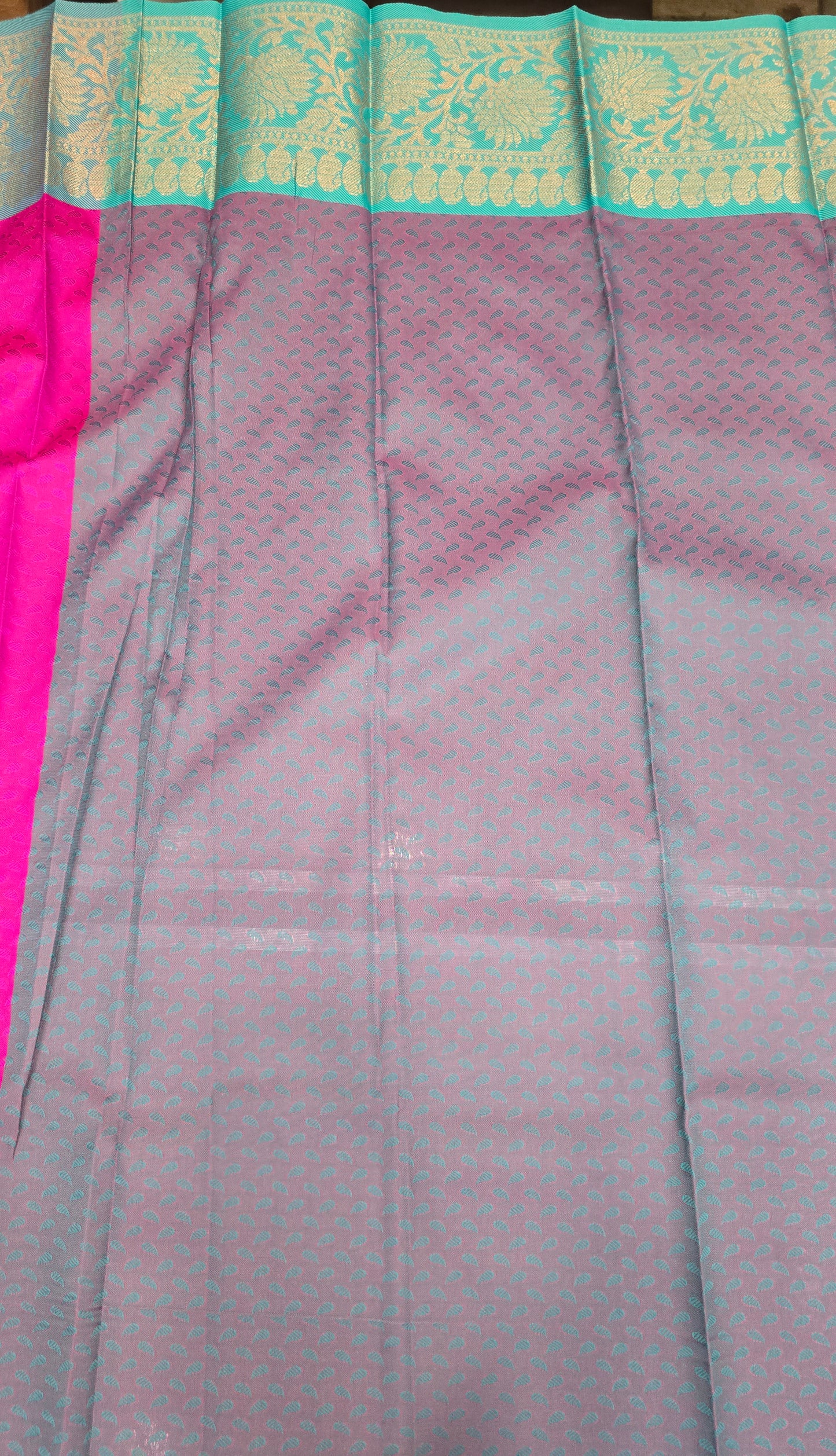 Gorgeous Pink Color Soft Silk Saree In Mesa