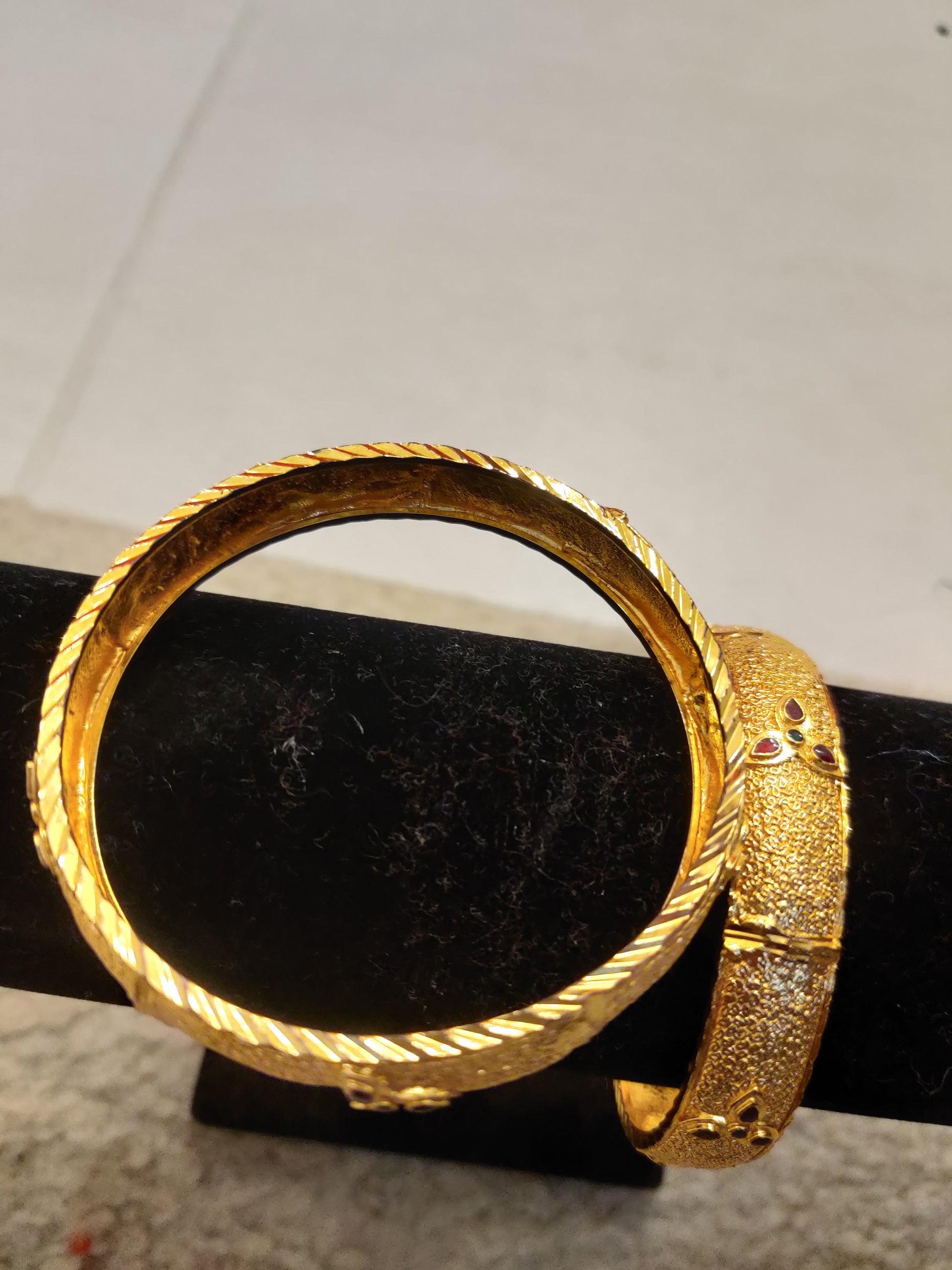 Stunning Gold Plated Meenakari Bangles Set For Women In Tempe