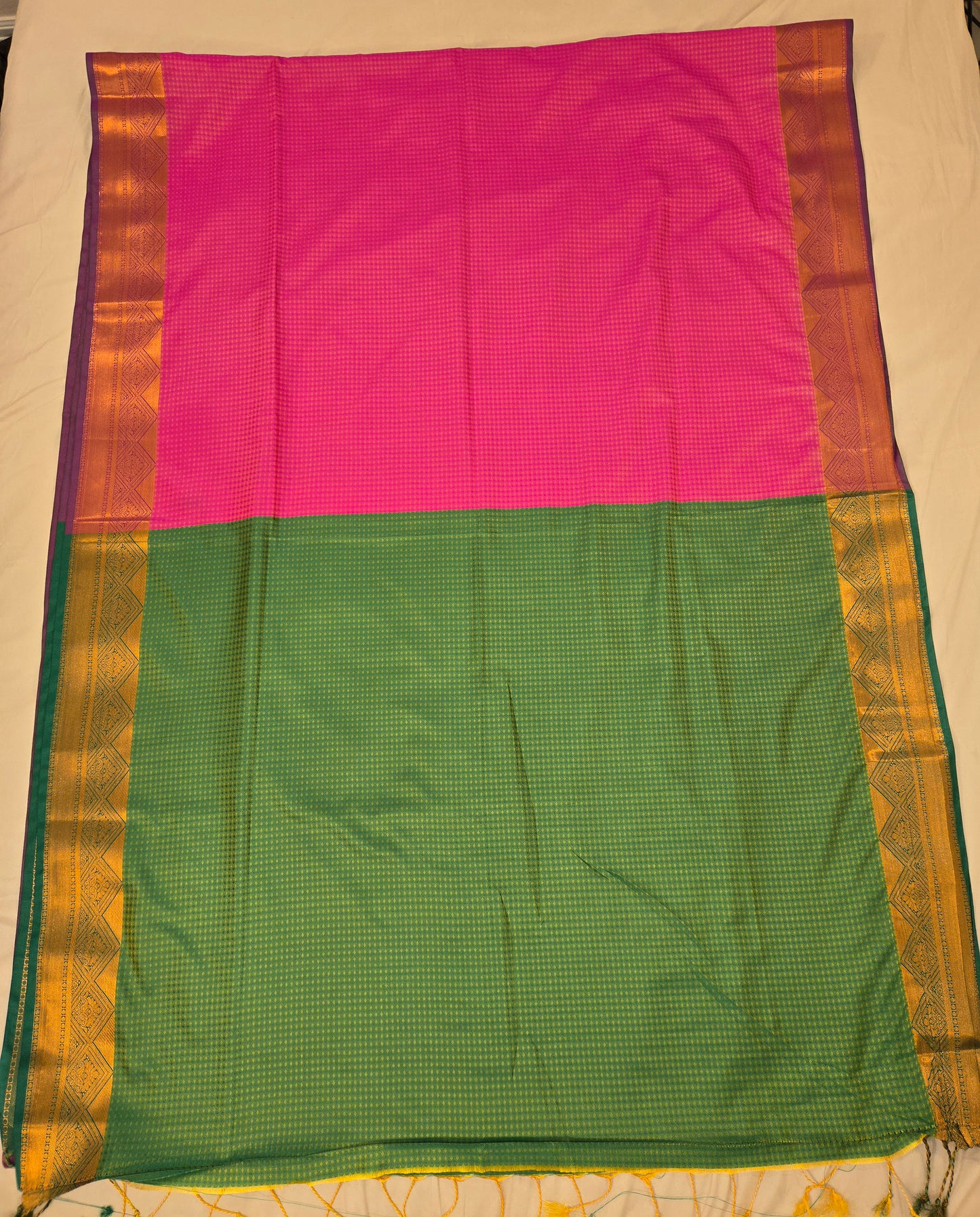 Pink Art Silk Saree For Women In USA