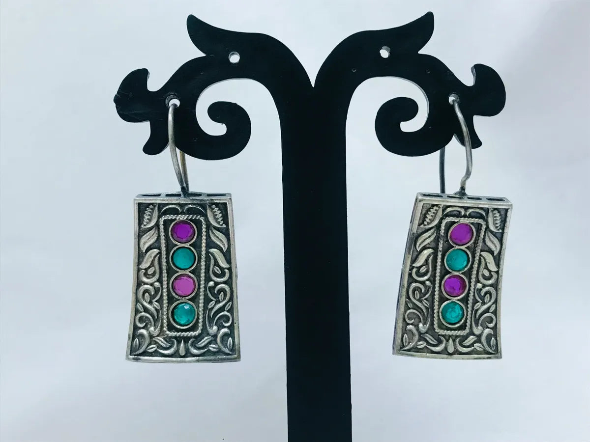 Brass And Copper Made Hook Earrings In Glendale