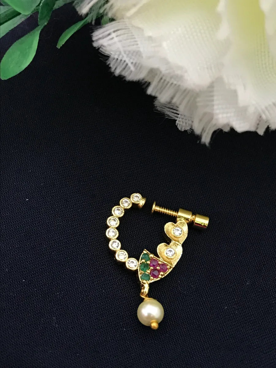Charming Trendy Design Nose Pin Near Me