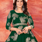 Gorgeous Green Color Sequins Embroidery Kurti Near Me