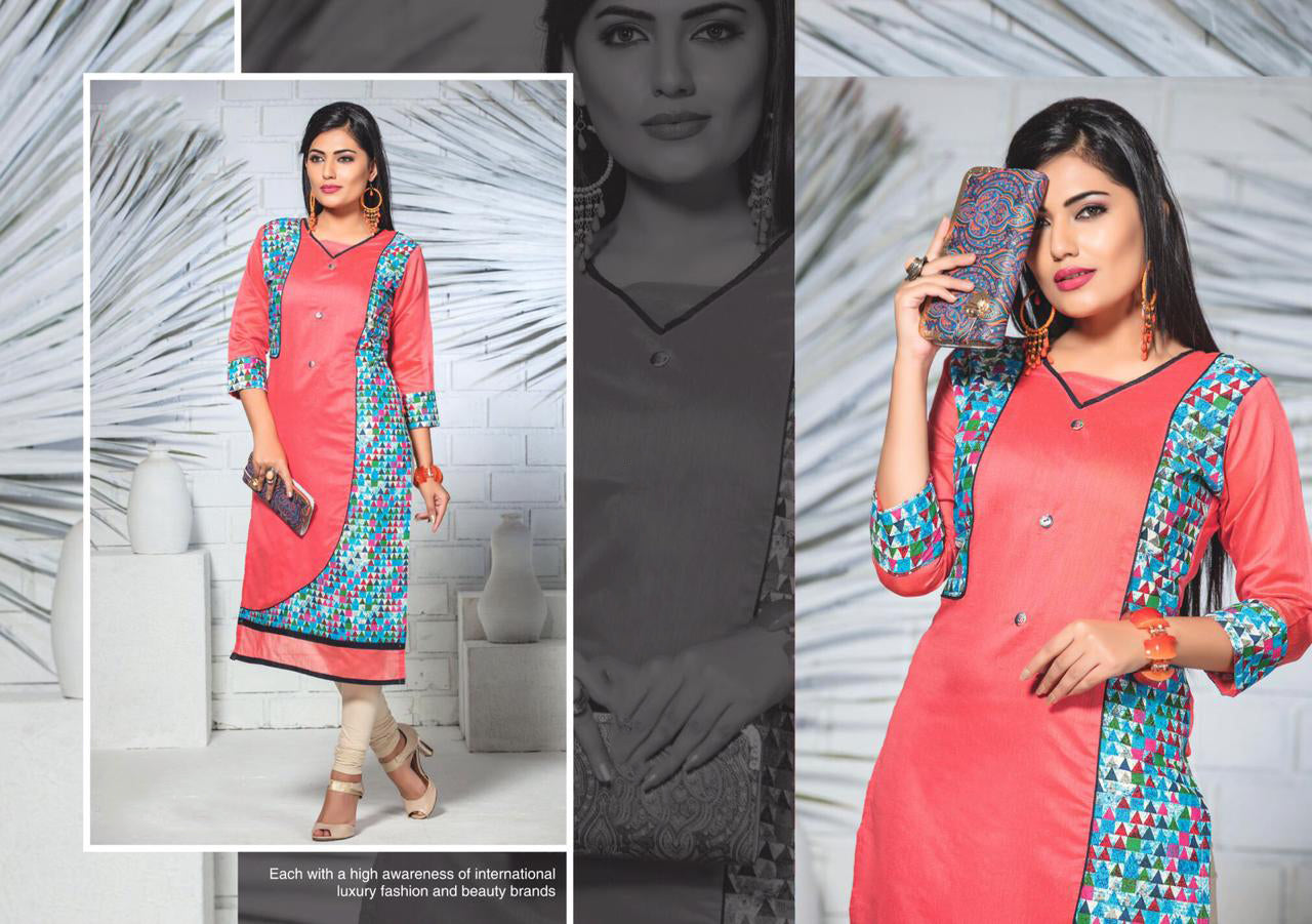 Silk Cotton Kurti In Suncity