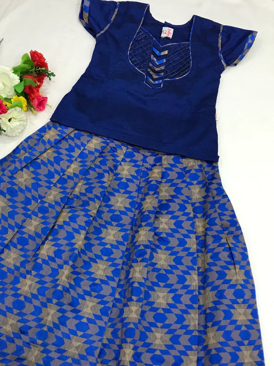 Pongal Collections Kids Pattu langa Set In Casa Grande