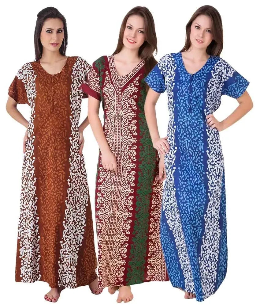 Comfy Ladies Cotton Nighties In Mesa