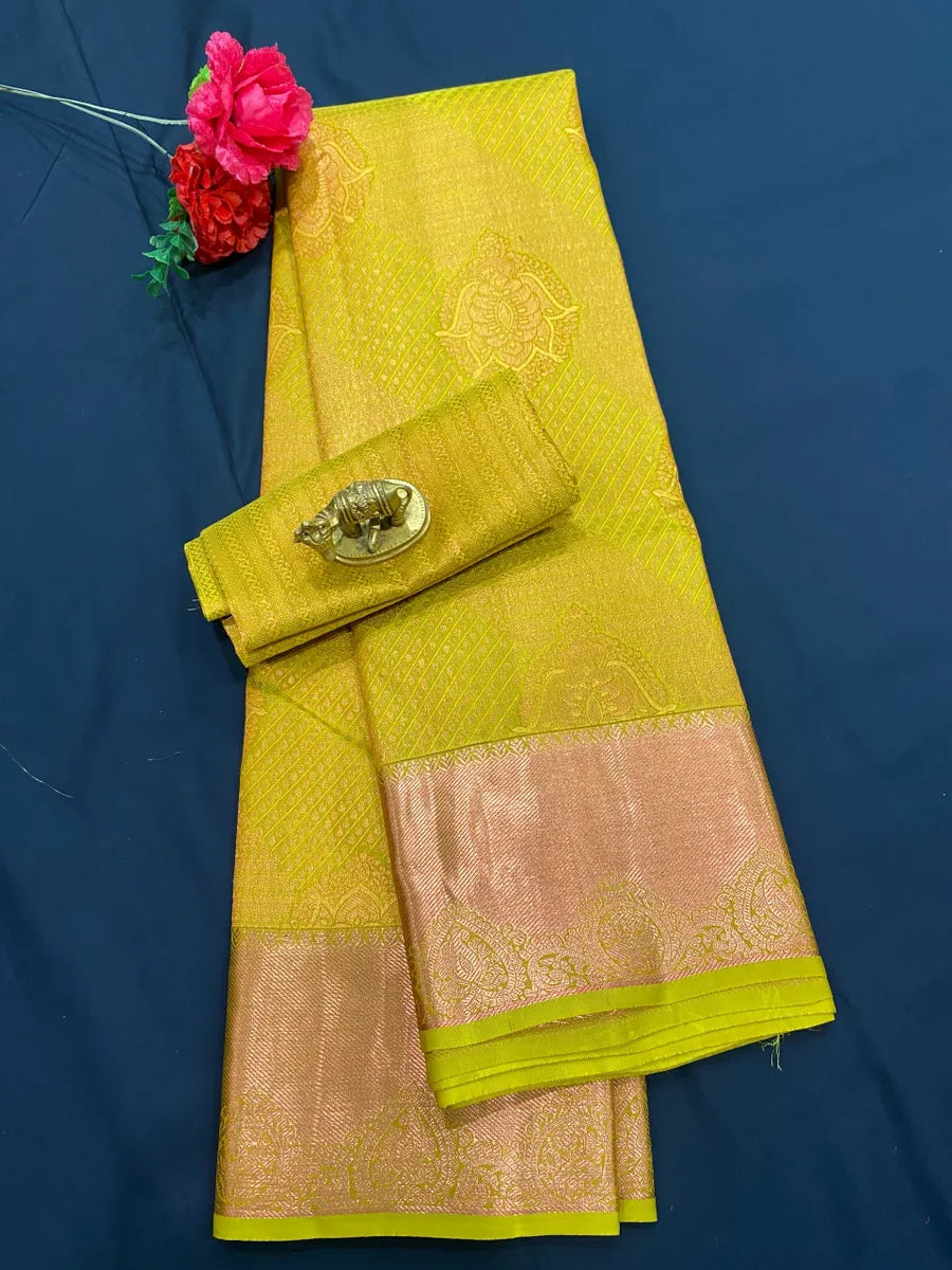 Green Kanjeevaram Silk Sarees Near Me