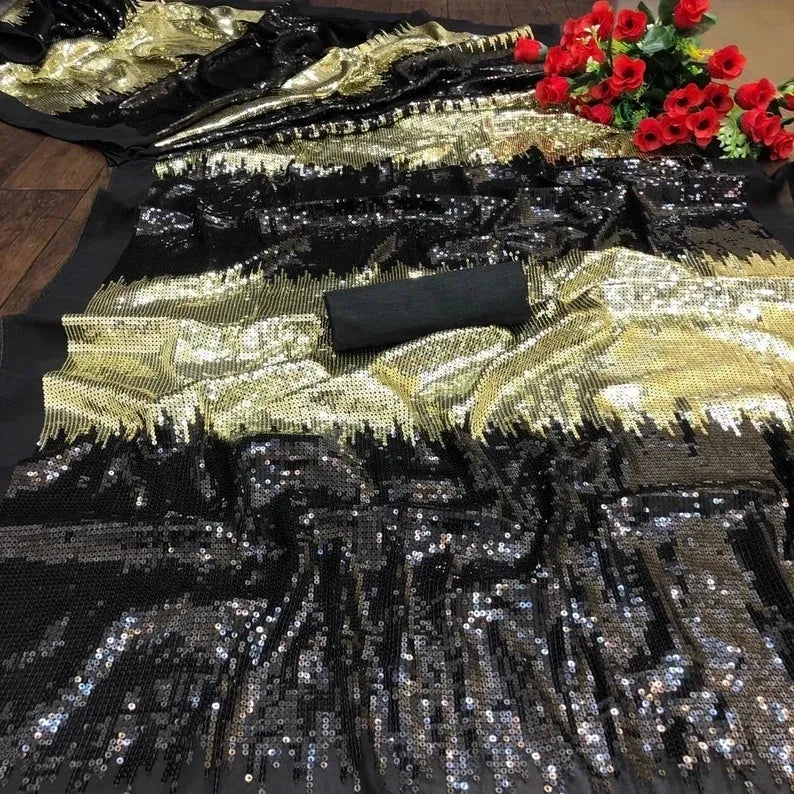 Georgette party Wear Sarees in Yuma