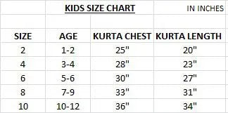 Designer Kurtas for Kids in USA