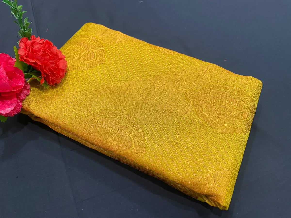 Bridal Green Kanjeevaram Silk Sarees in USA