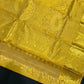 Golden Color Saree With Zari Brocade in USA