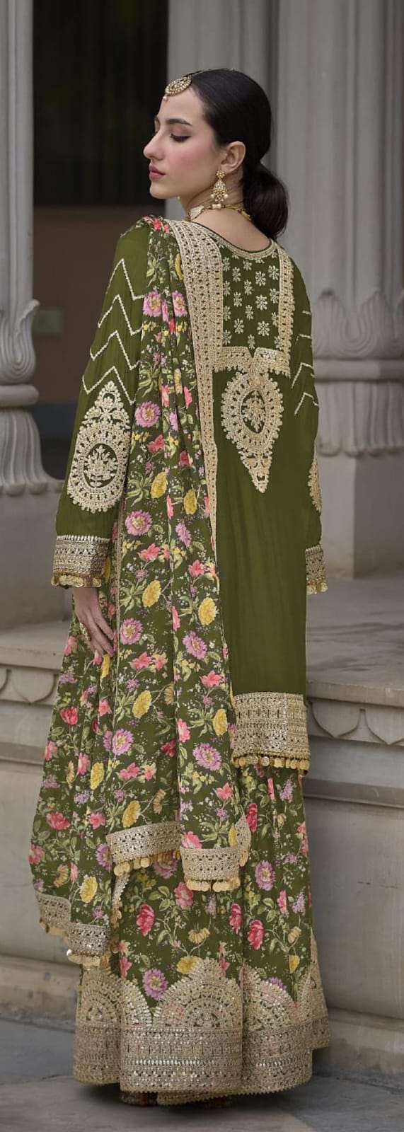 Palazzo Suits With Embroidery Sequins Work For Women Near Me