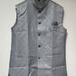 Gray Color Silk Men's Jacket Near Me