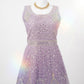 Amazing Lavender Color Net With Embroidery And Sequins Work Anarkali Gown For Women