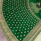 Elegent Green Colored Party Wear Heavy Satin Lehenga Choli 