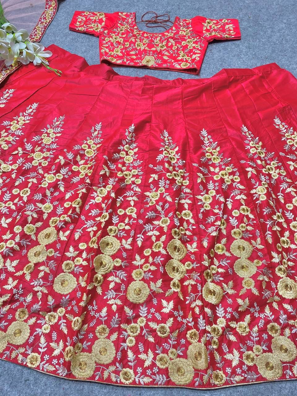 Charming Zari Work Lehenga Choli For Women In Casa Grande