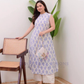 Pink And Blue Color Cotton With Digital Printed Work Palazzo Suits In Near Me