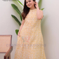 Beautiful  Sandal Color Cotton With Digital Printed Work Palazzo Suits For Women