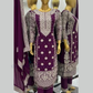Purple Color Georgette Embroidery And Sequins Work Kurti Suits Near Me