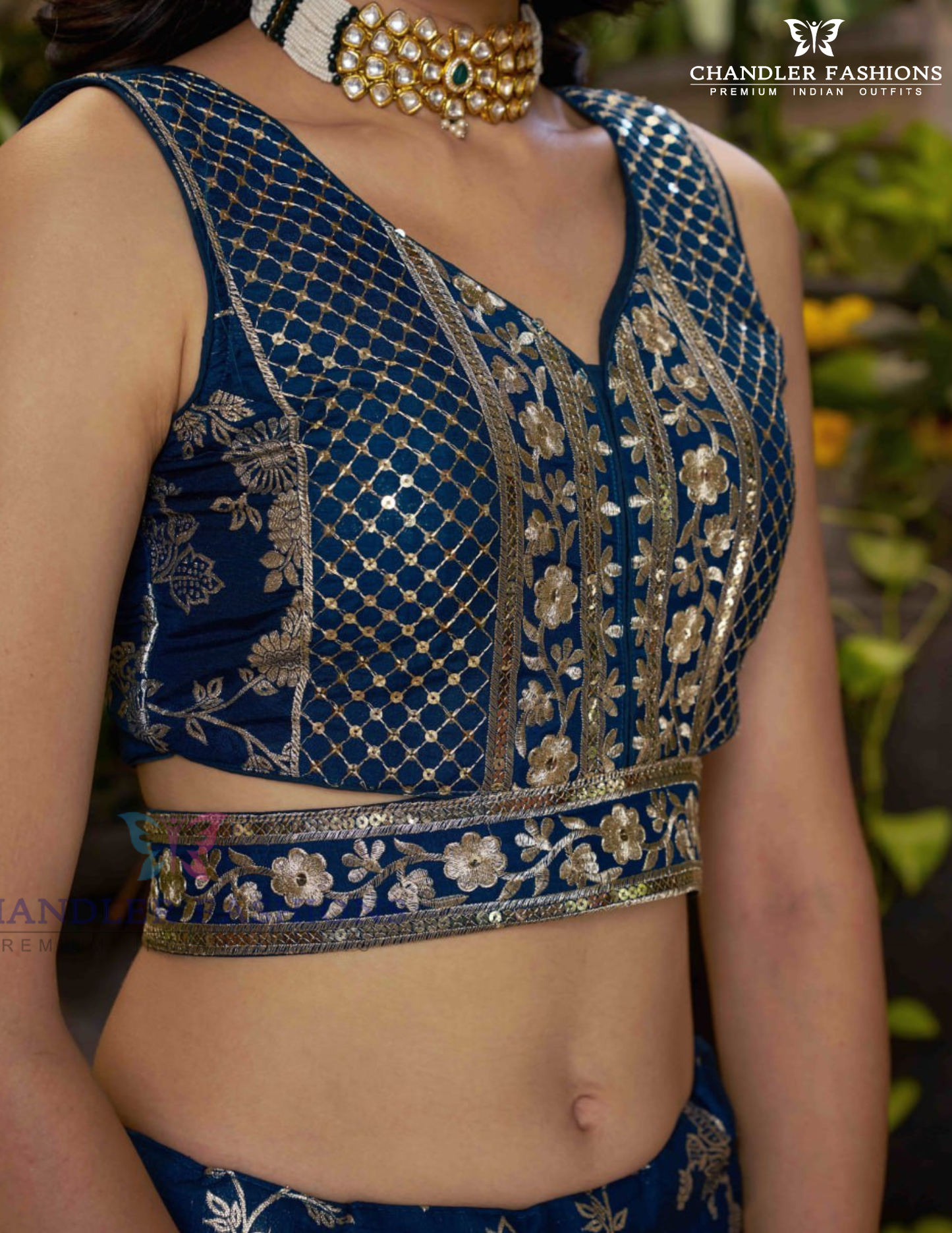  Zari Work Lehenga Choli In Sedona