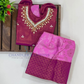 Pink Color Soft Silk Langa In USA
