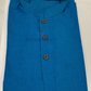 Beautiful Blue Color Cotton Kurta Set For Kids