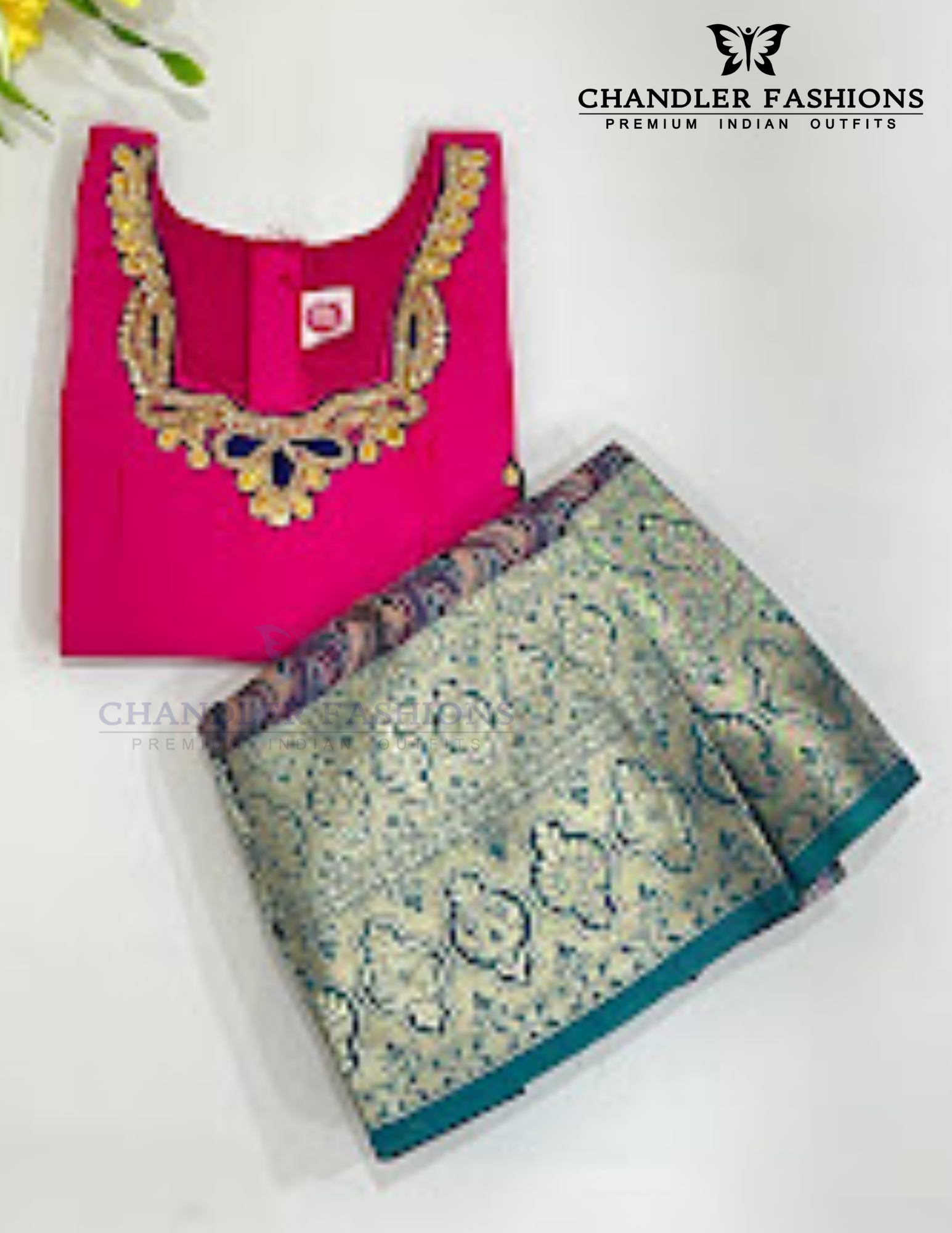 Attractive Pink Colored Silk Langa Sets With Stone Work Near Me