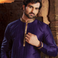 Dupion Silk With Pajama Set For Men's Kurta Nera Me