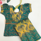 Green And Yellow Colored Silk Langa Sets Near Me